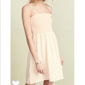 Bella Dahl Smocked Pink Dress